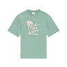 Drole De Monsieur DRÔLE DE MONSIEUR PALMIERS T-SHIRT WATER GREEN Drole De Monsieur DRÔLE DE MONSIEUR PALMIERS T-SHIRT WATER GREEN