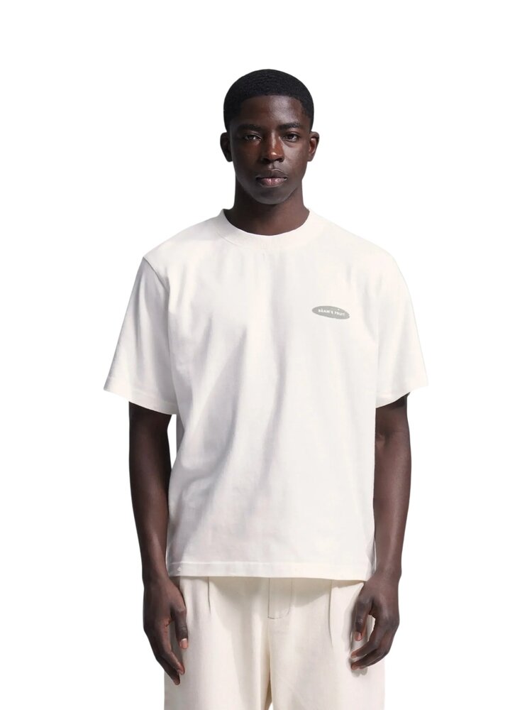 Brams Fruit BRAM'S FRUIT DISTRESSED F*CK OFF T-SHIRT WHITE Brams Fruit BRAM'S FRUIT DISTRESSED F*CK OFF T-SHIRT WHITE