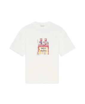 Drole De Monsieur DRÔLE DE MONSIEUR CAFE T-SHIRT OFF WHITE