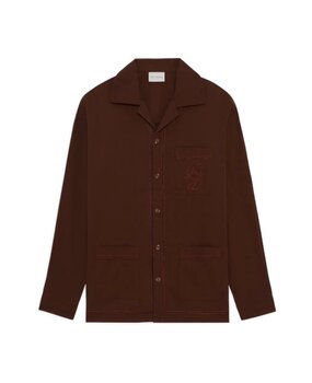 Drole De Monsieur DRÔLE DE MONSIEUR ECHELLE SHIRT BROWN