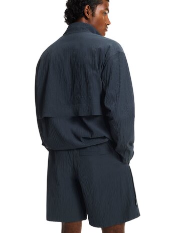 ON ON COURTSIDE 1/2 ZIP EAZE ANORAK HALF-ZIP MIDNIGHT