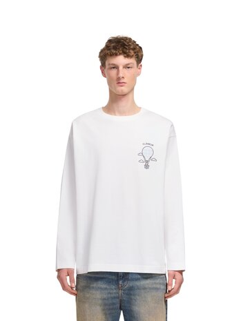 FLÂNEUR BALLOON LONGLEEVE WHITE FLÂNEUR BALLOON LONGLEEVE WHITE