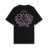 FLÂNEUR HAPPY FLOWER TEE BLACK