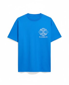 FLÂNEUR SPEAKER TEE BLAUW