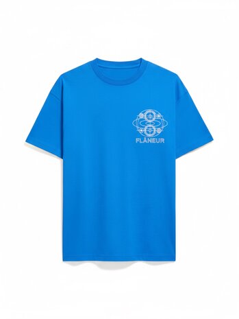 FLÂNEUR SPEAKER TEE BLAUW