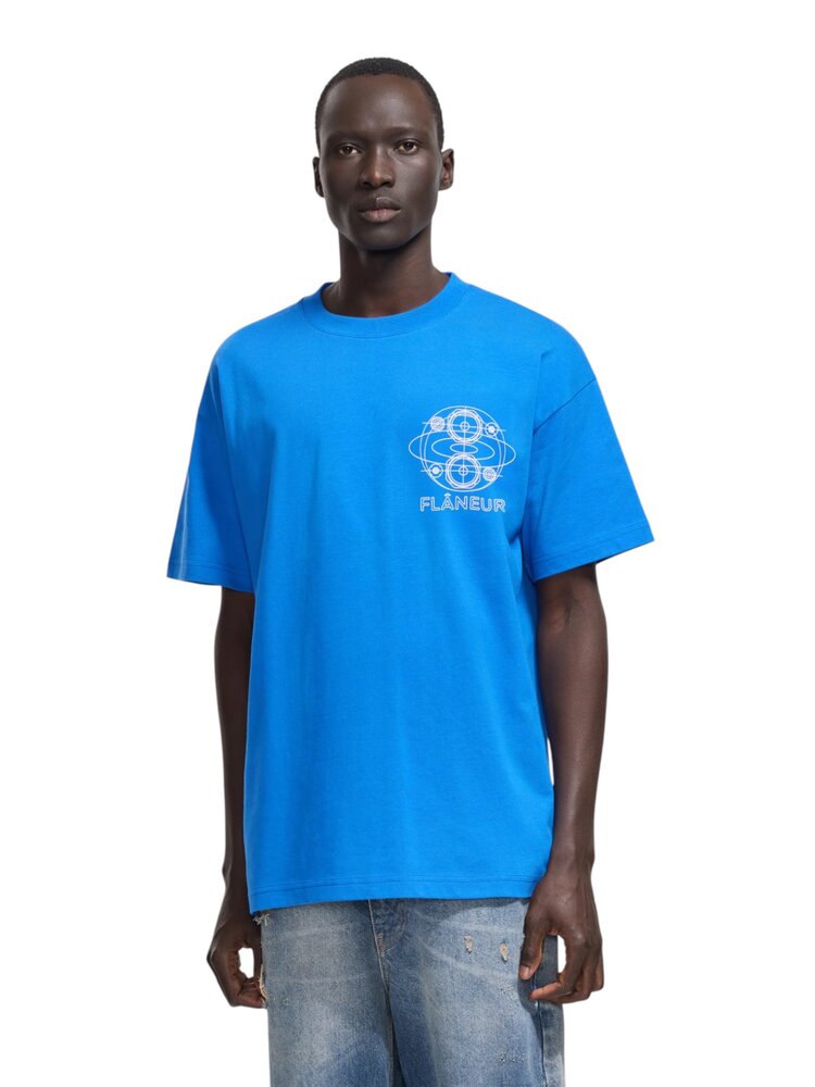 FLÂNEUR SPEAKER TEE BLAUW FLÂNEUR SPEAKER TEE BLAUW