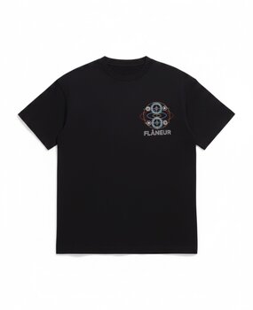 FLÂNEUR SPEAKER TEE BLACK