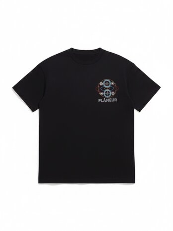 FLÂNEUR SPEAKER TEE BLACK
