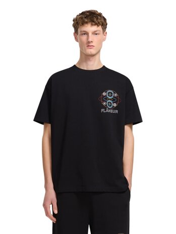FLÂNEUR SPEAKER TEE BLACK