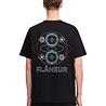 FLÂNEUR SPEAKER TEE BLACK FLÂNEUR SPEAKER TEE BLACK