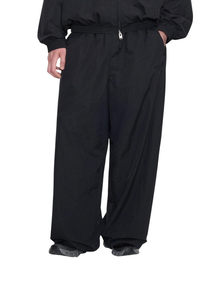 FLÂNEUR SOUND & DESIGN TRACK PANTS BLACK FLÂNEUR SOUND & DESIGN TRACK PANTS BLACK