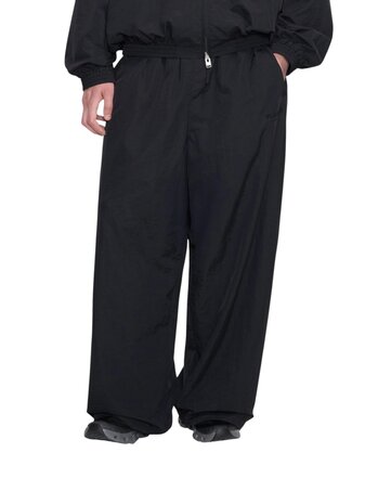 FLÂNEUR SOUND & DESIGN TRACK PANTS BLACK FLÂNEUR SOUND & DESIGN TRACK PANTS BLACK