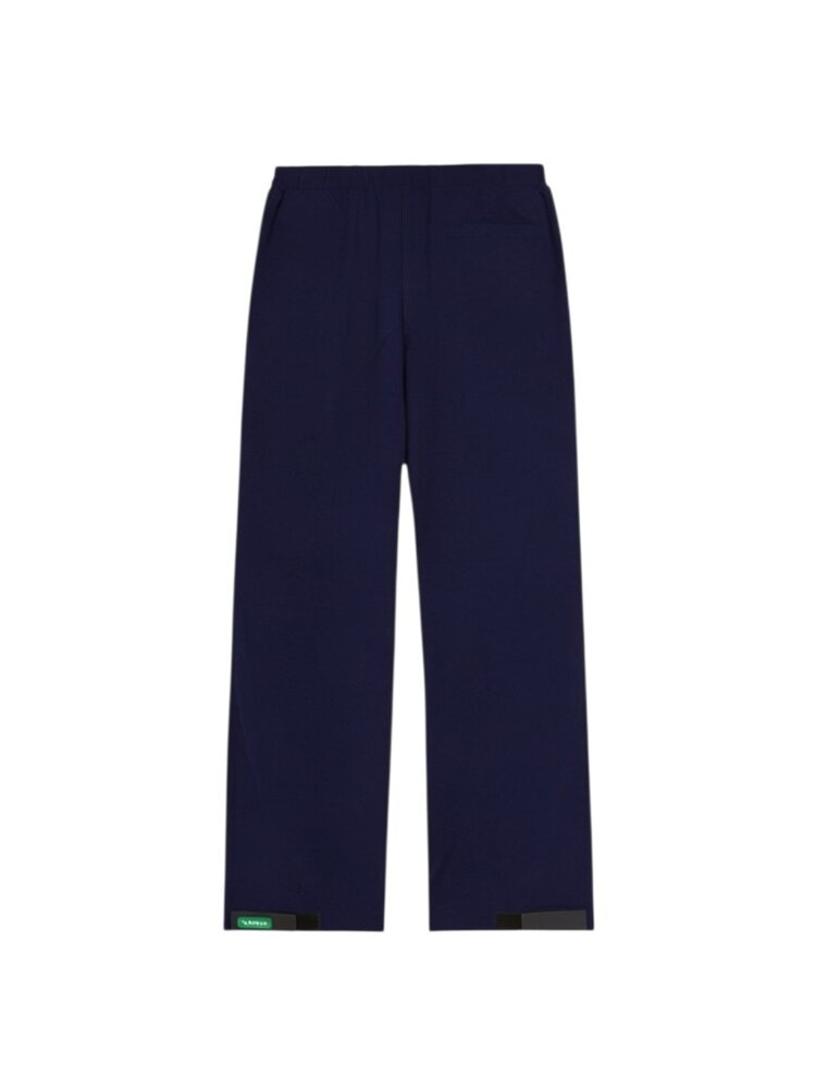 FLÂNEUR BADGE FORMAL TRACK PANTS NAVY