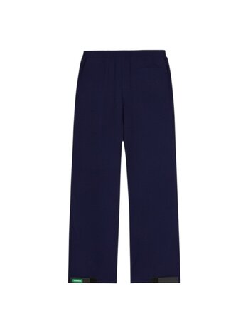 FLÂNEUR BADGE FORMAL TRACK PANTS NAVY