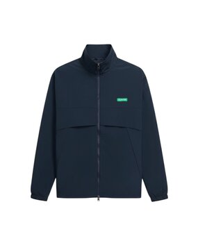 FLÂNEUR BADGE TRACK JACKET NAVY