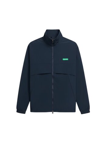 FLÂNEUR BADGE TRACK JACKET NAVY FLÂNEUR BADGE TRACK JACKET NAVY