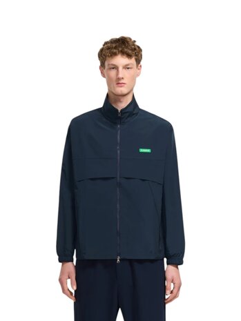 FLÂNEUR BADGE TRACK JACKET NAVY FLÂNEUR BADGE TRACK JACKET NAVY