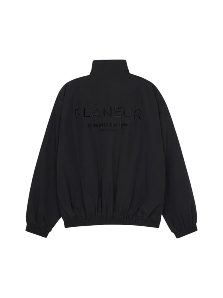 FLÂNEUR SOUND & DESIGN TRACK JACKET BLACK