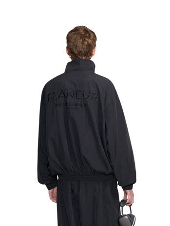FLÂNEUR SOUND & DESIGN TRACK JACKET BLACK