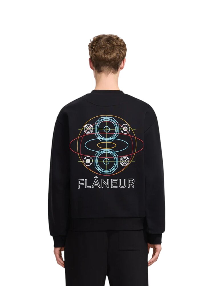 FLÂNEUR SPEAKER SWEATER BLACK