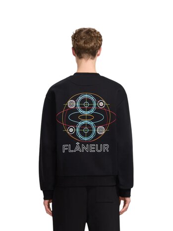 FLÂNEUR SPEAKER SWEATER BLACK