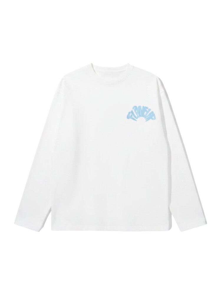 FLÂNEUR SOUNDS GOOD LONGSLEEVE WHITE