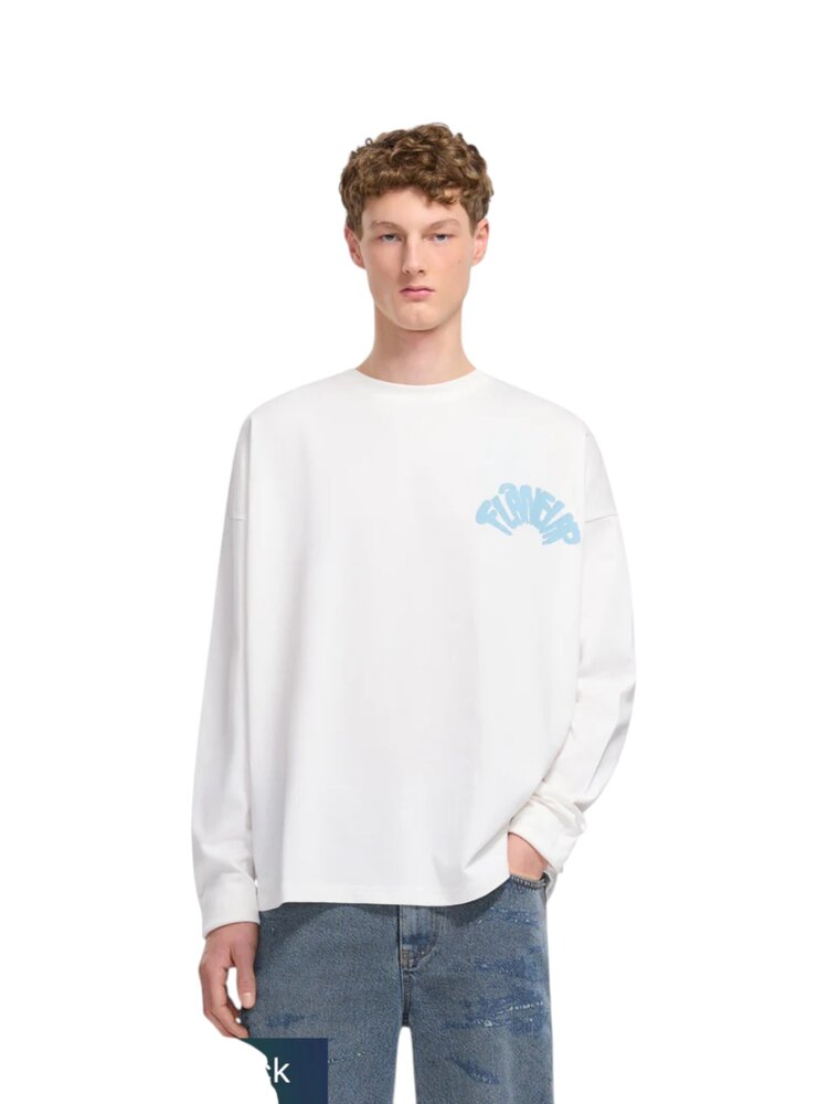 FLÂNEUR SOUNDS GOOD LONGSLEEVE WHITE