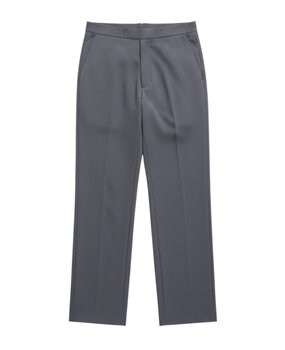 FLÂNEUR BADGE FORMAL TRACK PANTS DARK GREY
