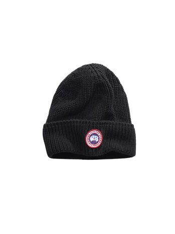 Canada Goose CANADA GOOSE RIB TOQUE BLACK