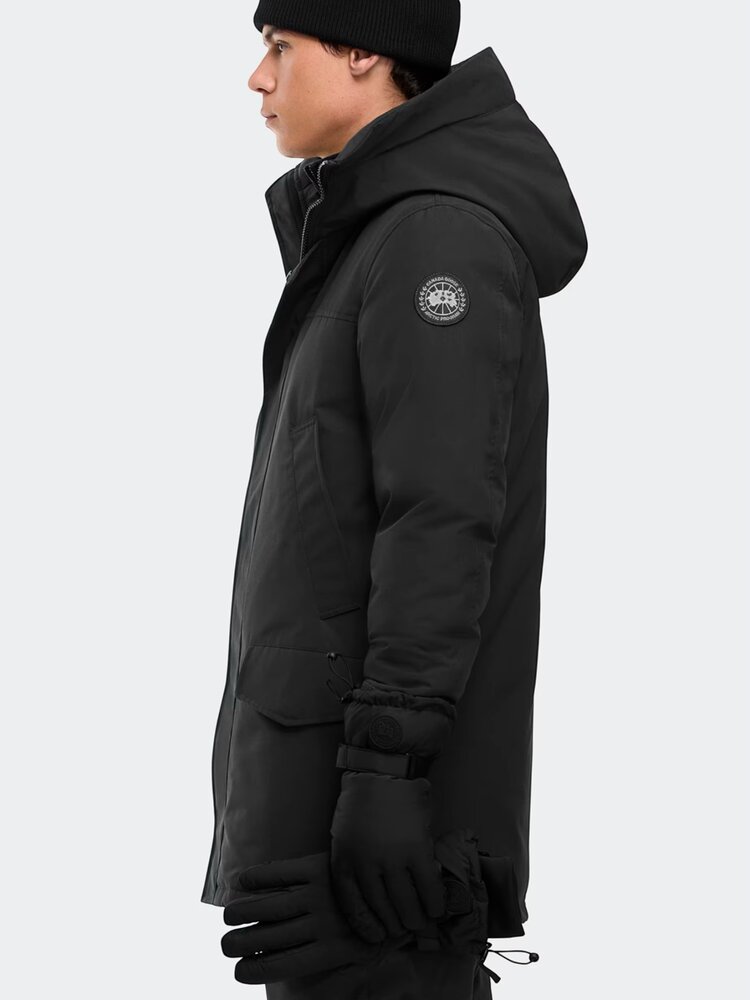 Canada Goose CANADA GOOSE LANGFORD BLACK DISC PARKA BLACK