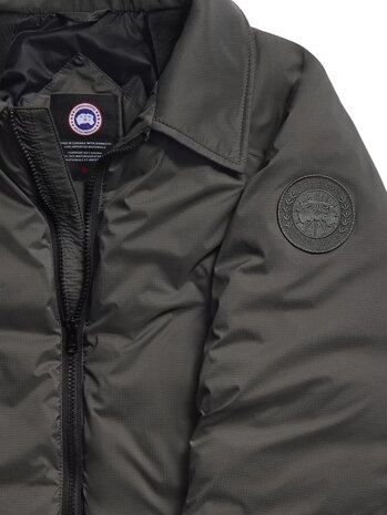 Canada Goose CANADA GOOSE LODGE TRACK JACKET KHAKI HAZE