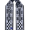 Comme des Garçons COMME DES GARÇONS GRAPHIC FOOTBALL SCARF BLACK/WHITE