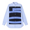 Comme des Garçons COMME DES GARÇONS GRAPHIC STRIPED SHIRT BLUE