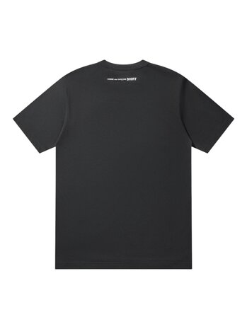 Comme des Garçons COMME DES GARÇONS NECK LOGO T-SHIRT BLACK / WHITE