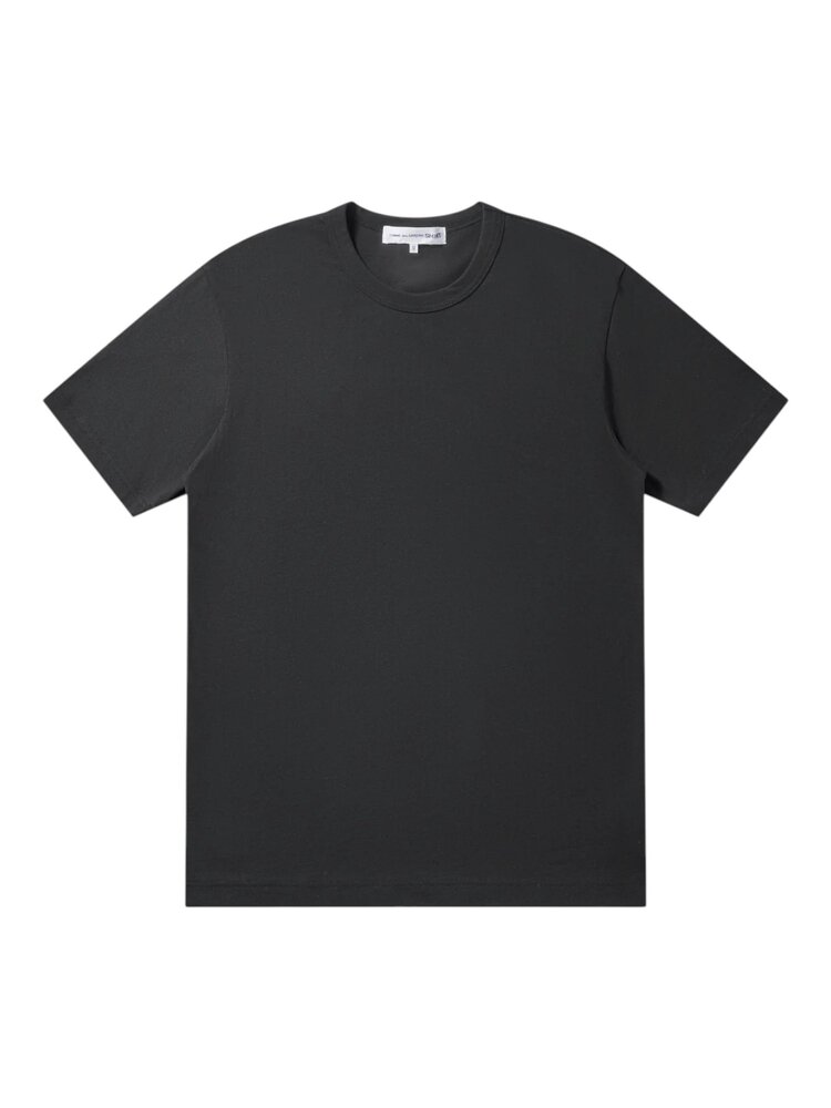 Comme des Garçons COMME DES GARÇONS NECK LOGO T-SHIRT BLACK / WHITE