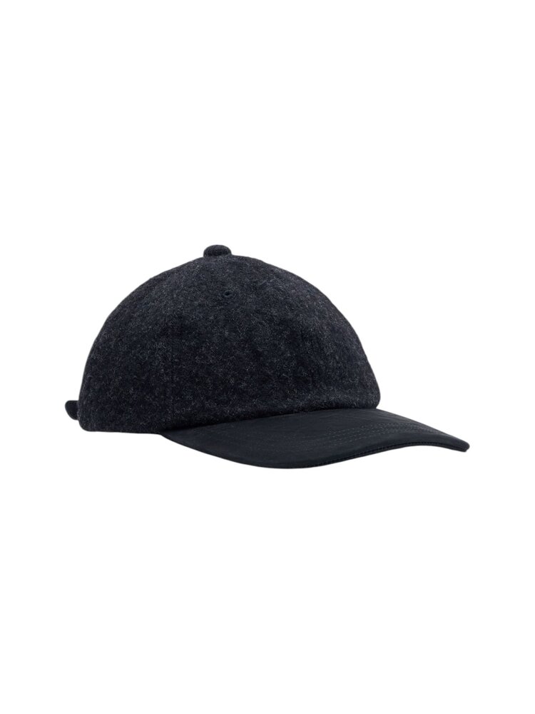 Comme des Garçons COMME DES GARÇONS WOOL BASEBALL CAP CHARCOAL/BLACK Comme des Garçons COMME DES GARÇONS WOOL BASEBALL CAP CHARCOAL/BLACK