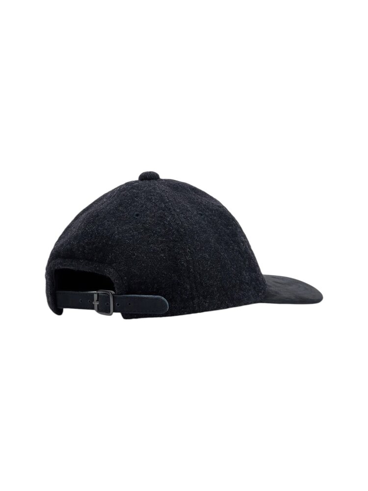 Comme des Garçons COMME DES GARÇONS WOOL BASEBALL CAP CHARCOAL/BLACK Comme des Garçons COMME DES GARÇONS WOOL BASEBALL CAP CHARCOAL/BLACK
