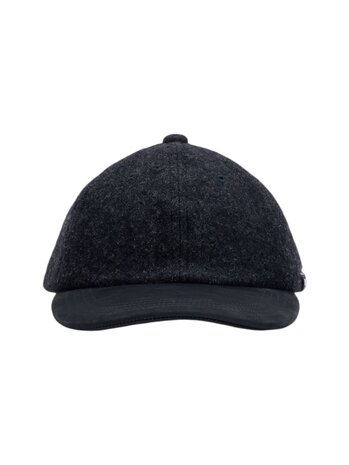Comme des Garçons COMME DES GARÇONS WOOL BASEBALL CAP CHARCOAL/BLACK Comme des Garçons COMME DES GARÇONS WOOL BASEBALL CAP CHARCOAL/BLACK
