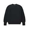 Comme des Garçons COMME DES GARÇONS HOMME RIBBED CREW SWEATER BLACK
