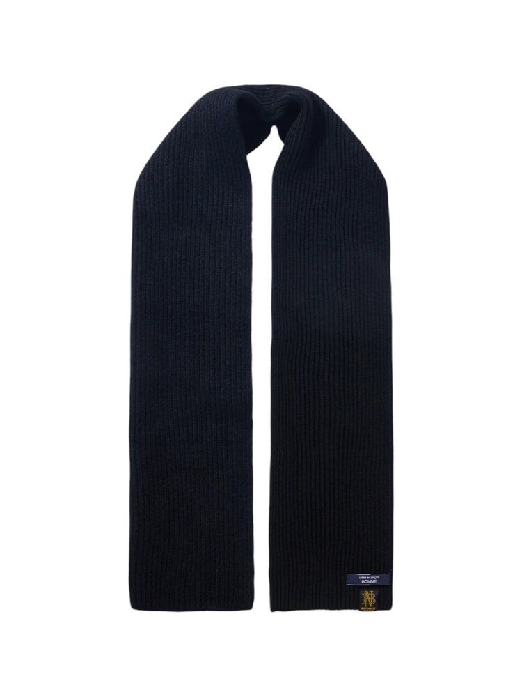 Comme des Garçons COMME DES GARÇONS FULL KNIT SCARF BLACK
