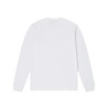 Comme des Garçons COMME DES GARÇONS LONG SLEEVE LOGO T-SHIRT WHITE