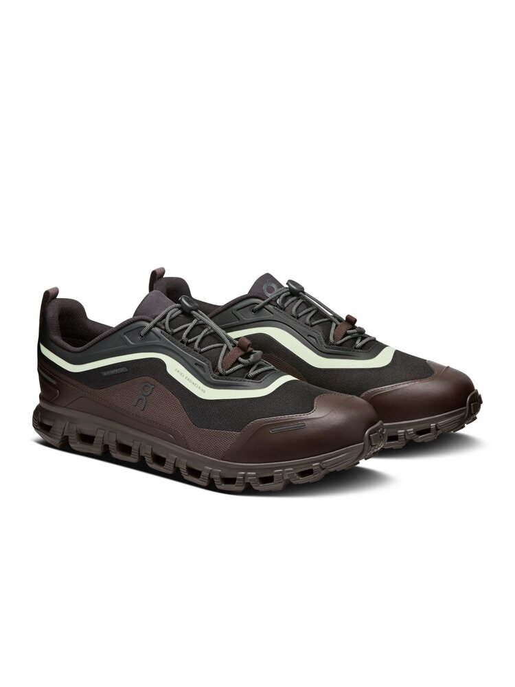 ON ON CLOUD 6 GEO WP SNEAKERS BLACK/LIMA
