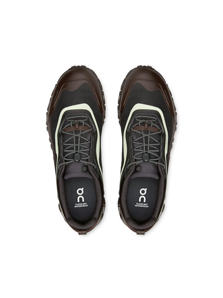 ON ON CLOUD 6 GEO WP SNEAKERS BLACK/LIMA
