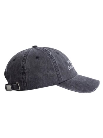 Brams Fruit BRAM'S FRUIT F*CK OFF DISTRESSED CAP WASHED CHARCOAL