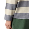 Stone Island STONE ISLAND MARINA STRIPED RAW HAND ORGANIC COTTON + LINEN
