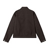 Stone Island STONE ISLAND MARINA SLUB COTTON BATAVIA JACKET LEAD GREY