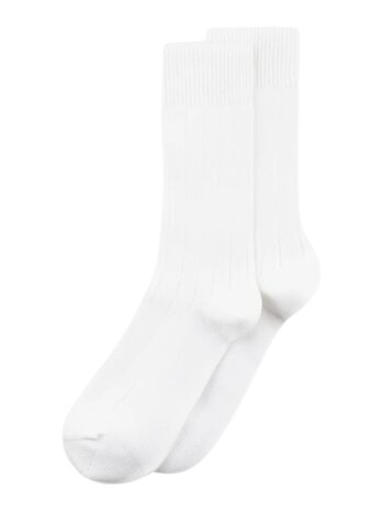Norse Projects NORSE PROJECTS BYKLE CORDURA WIDE RIB SOCK WHITE