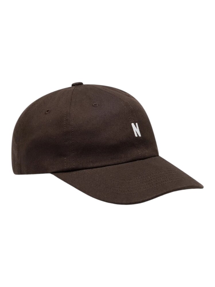 Norse Projects NORSE PROJECTS TWILL SPORTS CAP ESPRESSO
