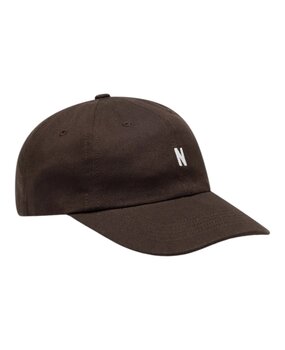 Norse Projects NORSE PROJECTS TWILL SPORTS CAP ESPRESSO