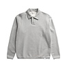 Norse Projects NORSE PROJECTS HJARTDAL BRUSHED DIAGONAL COTTON FLEECE POLO GREY MELANGE Norse Projects NORSE PROJECTS HJARTDAL BRUSHED DIAGONAL COTTON FLEECE POLO GREY MELANGE